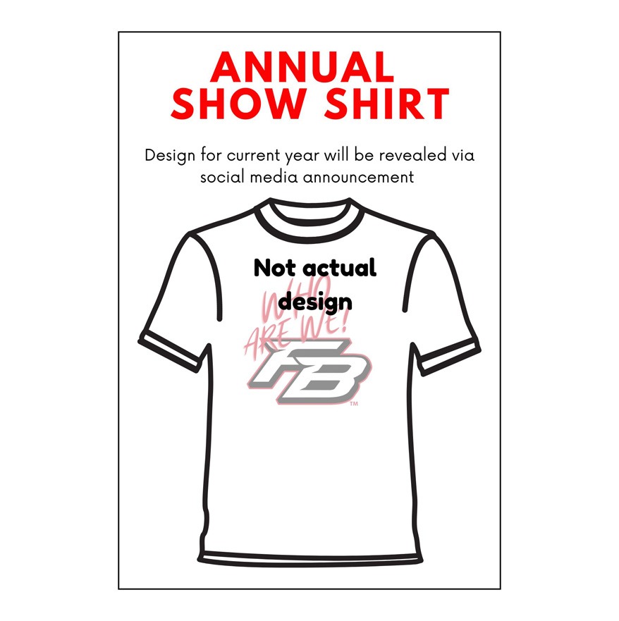 Annual Show Shirt